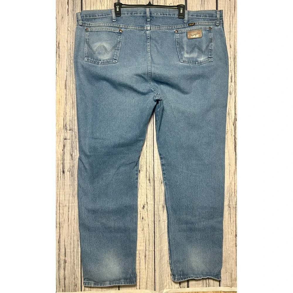 Vintage 90's Wrangler Jeans Men 52x34 Style‎ 13MWZXS Cowboy Western Rodeo Mexico